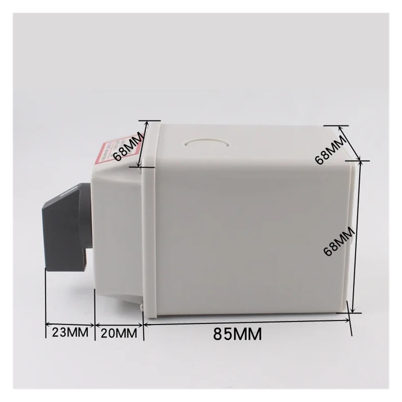 Interruptor rotatorio de conmutación de 20 A LW26-20/6M YMW26 con caja, 6 marchas, 6 secciones, 2 cables, 6 vías, señal de voltaje Industrial Switches
