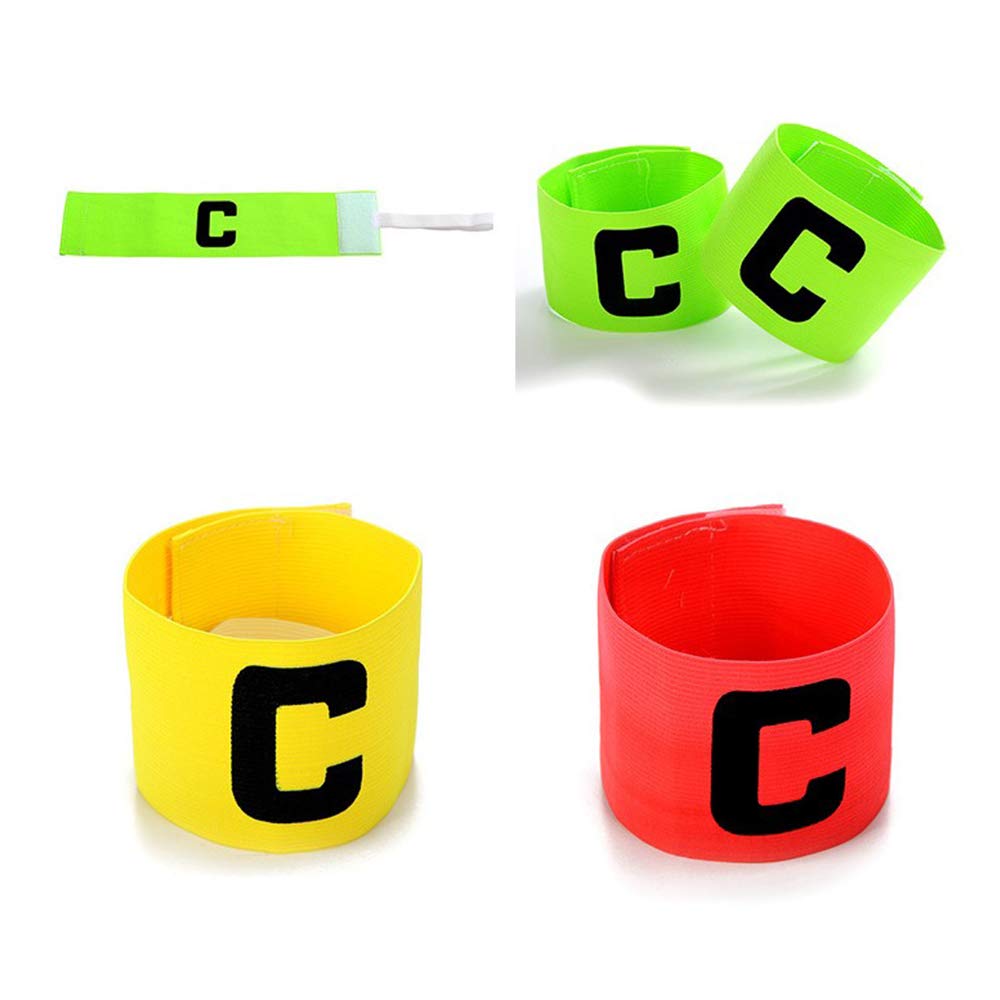 2 Pièces Brassard Durable Classique Délicat Enfants Enfant élastique Football Capitaine Brassard Leader Compétition Brassard