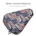 FOSKERV Fashion Bicyle Cushion Cover, Waterproof Non Slip Adjustable Bike Seat Cover for All Bicyles, Universal Bicycle Saddle Protector, American Bass Fish Fishing Lure Flag