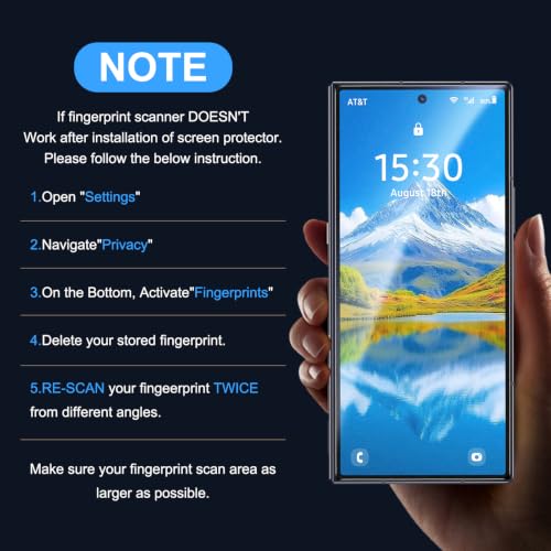 Image of Uyiton for Samsung Galaxy Z Fold 8 Ultra Matte Screen Protector
