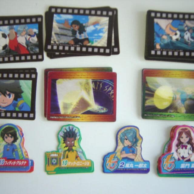 Amazon.co.jp: イナズマイレブン爆熱ステッカーコレクション全5種 : ホビー