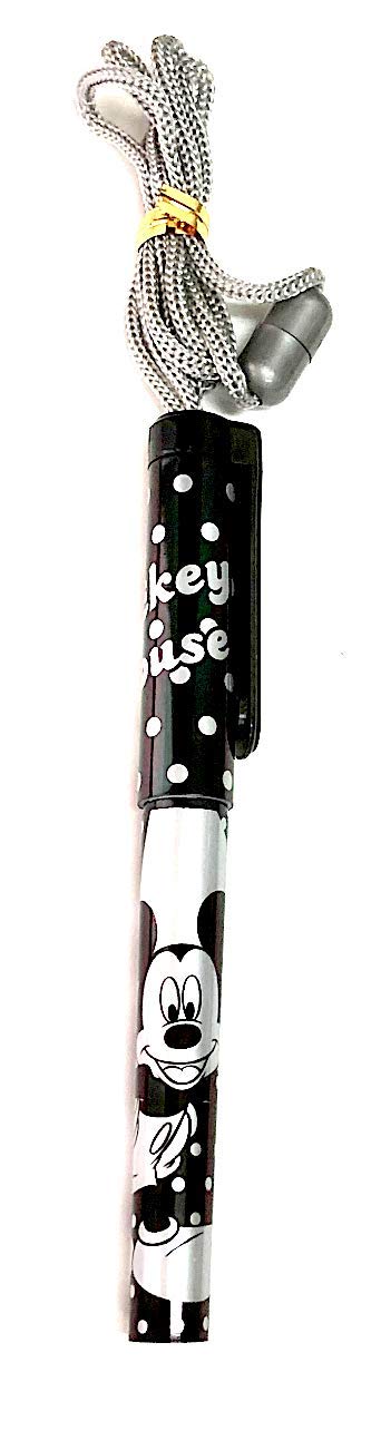 Disney Myszka Miki spiralne książki z autografami – 2 książki zestaw z 2 naszyjnikami PENS (Bighead WTH PENS)