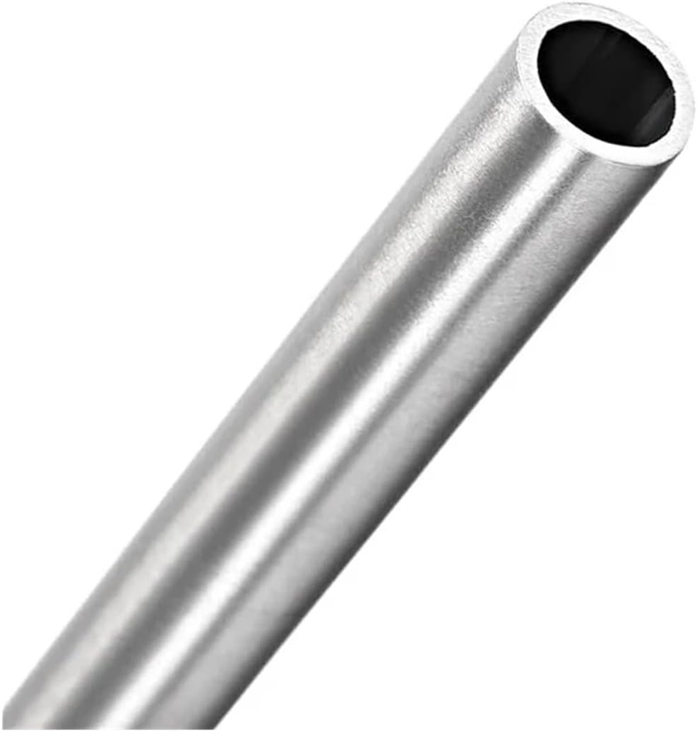 5pcs 304 Stainless Steel Round Capillary Seamless Straight Tube 250mm(OD12xWT1mm)