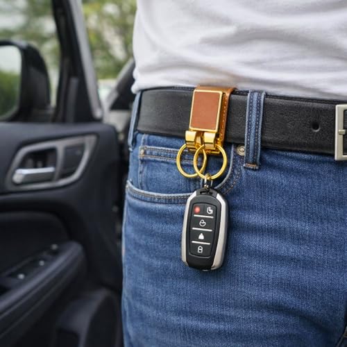 Image of THE MEN THING - Premium Stainless Steel Multicolor Keychain for Men & Boys