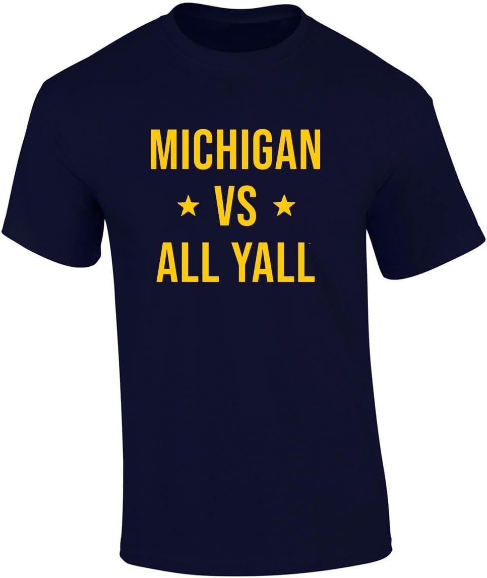 Football Mens Georgia Vs All Yall Adult Tee Shirt Red