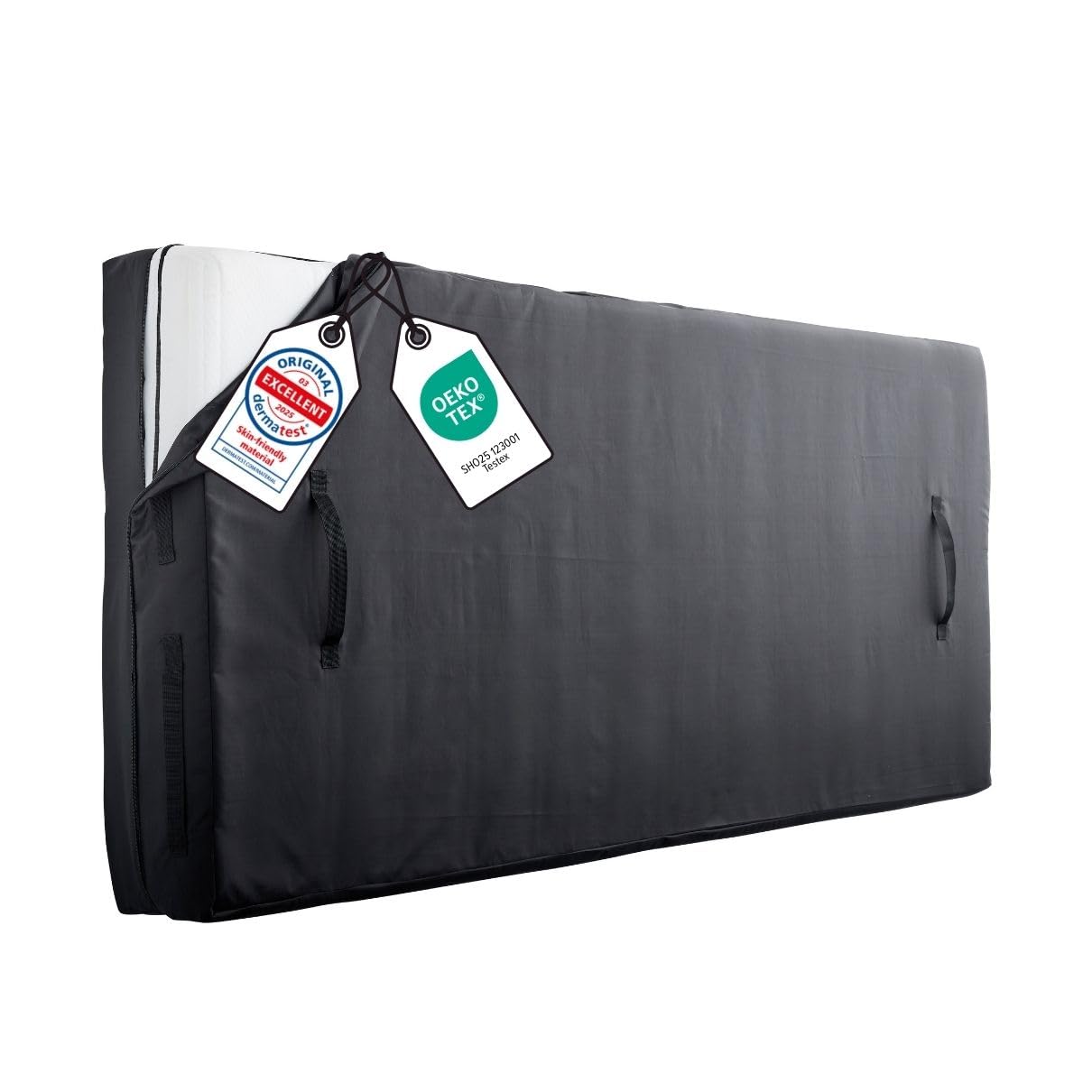 Dreamway - Custodia Protettiva per Materasso Singolo 90x200 - Resistente e Impermeabile - Perfetta per Trasloco, Stoccaggio o Trasporto - Certificata Oeko-Tex