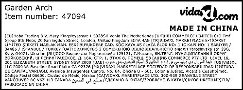 Vidaxl Garden Arch, Garden Trellis For Climbing Plants Flower, Iron Arbor For Backyard Patio Lawn, Outdoor Plant Support Archway, Dark Green #TOP5