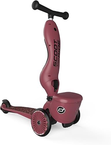 Miniatura 6 de Scoot & Ride Patinete infantil 2 en 1 con canasta, estilo de vida Highwaykick 1, Wildcat
