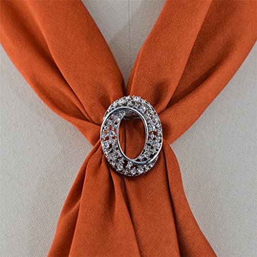 Écharpe clip broche boucle femmes pour foulard soie et grand châle