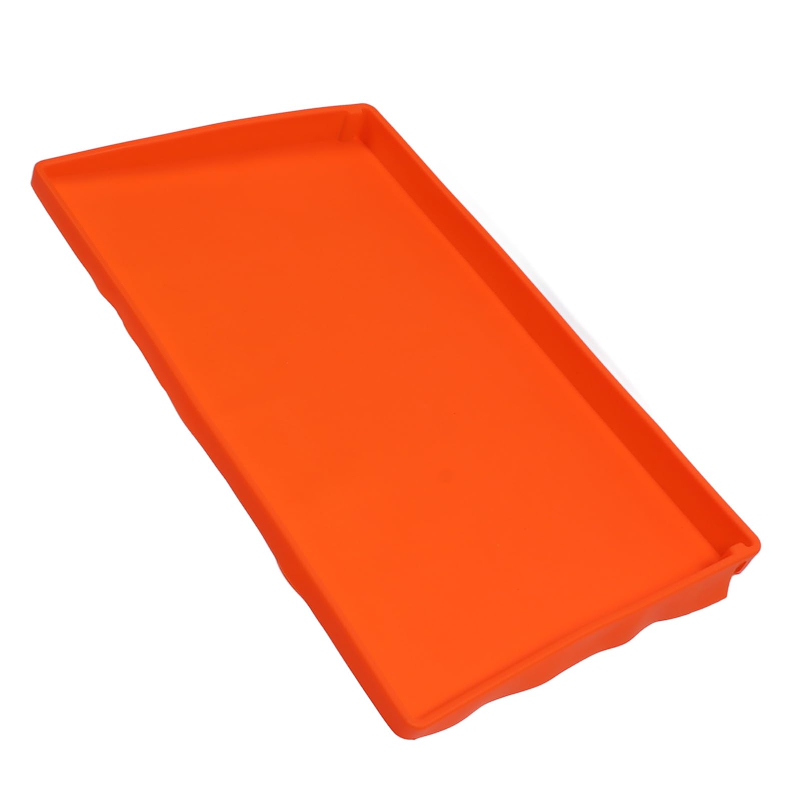 Cocoarm Tappetino per Piastra Arancione, Copertura Superiore per Piastra in Silicone, Pieghevole, Resistente al Calore, Antiaderente, Protezione Antipolvere per Superficie Protettiva per Barbecue