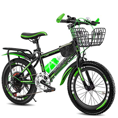 DODOBD Bicicletas,Bicicleta Infantil para Niños y Niñas A Mayores de 4 Años | Bici de Montaña 18 Pulgadas con Frenos | 18