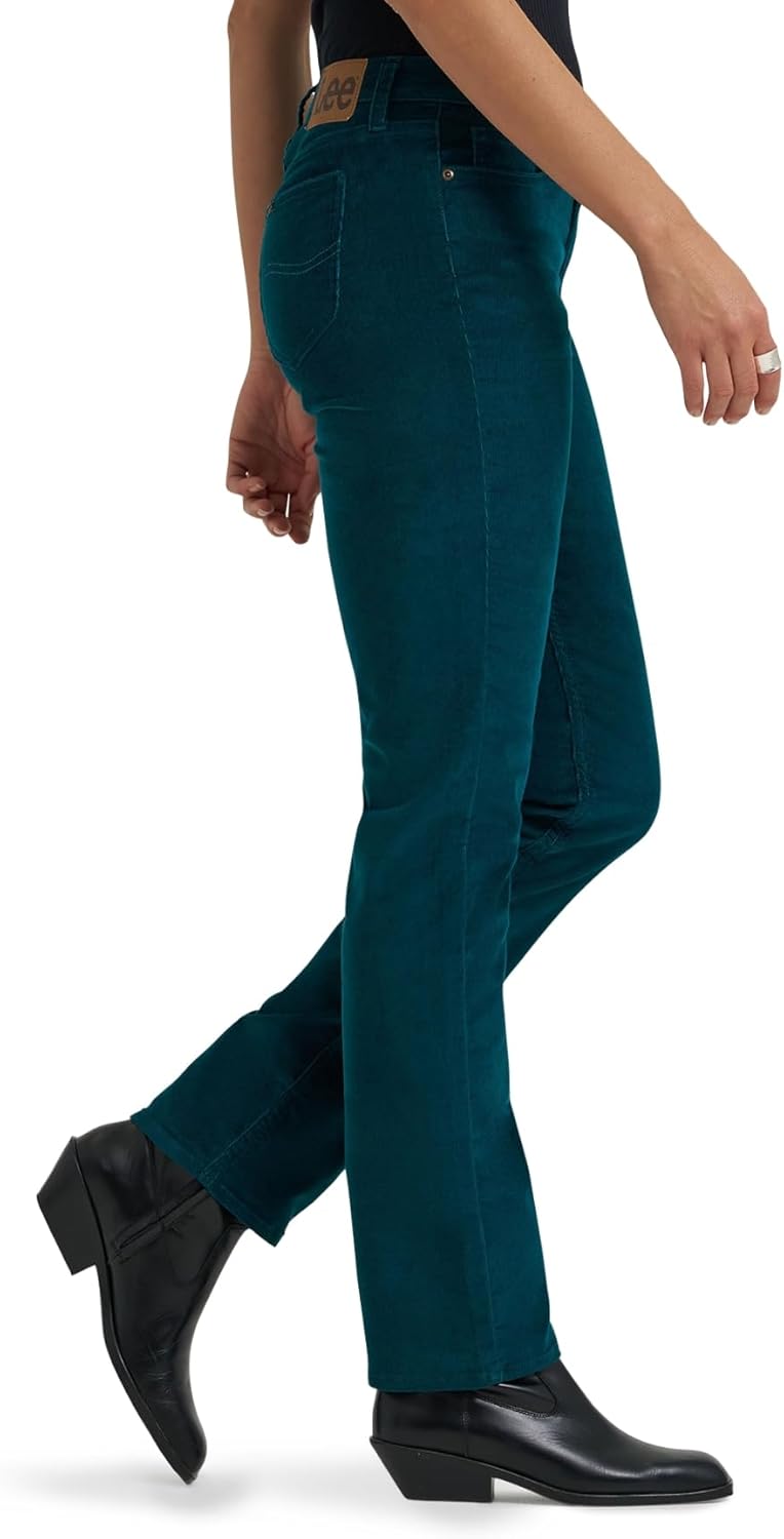 Lee Womens Legendary Mid Rise Straight Leg Jean