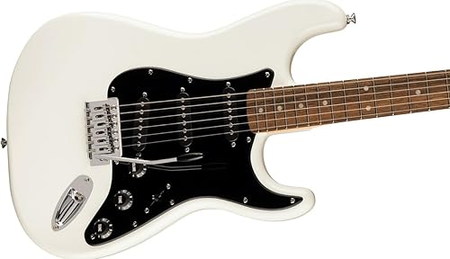 Miniatura 10 de Fender Squier Sonic Stratocaster HSS - Guitarra eléctrica, diapasón de laurel, golpeador blanco, verde surf