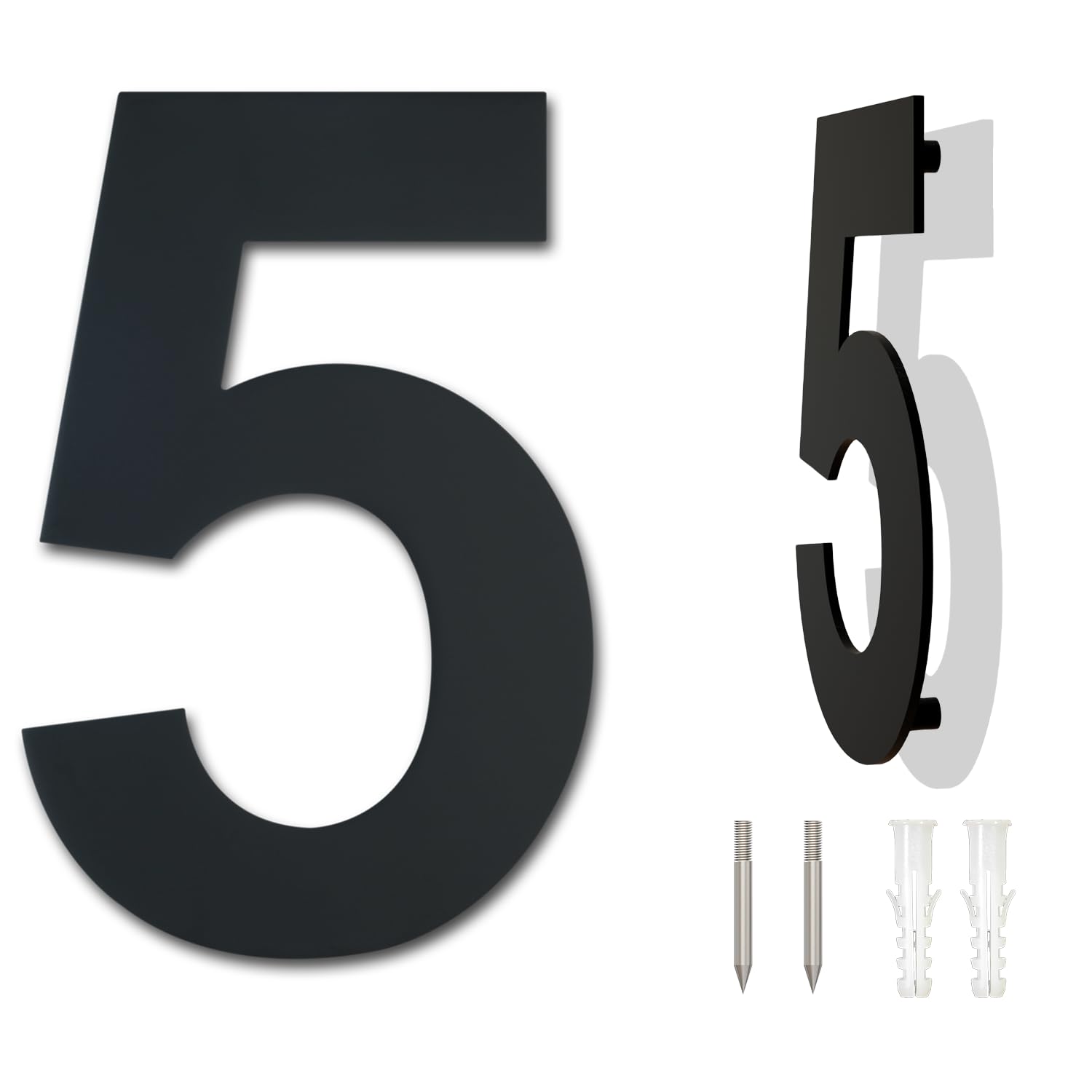 CABLEPELADO Letter A made of metal, stainless steel, letter A for home