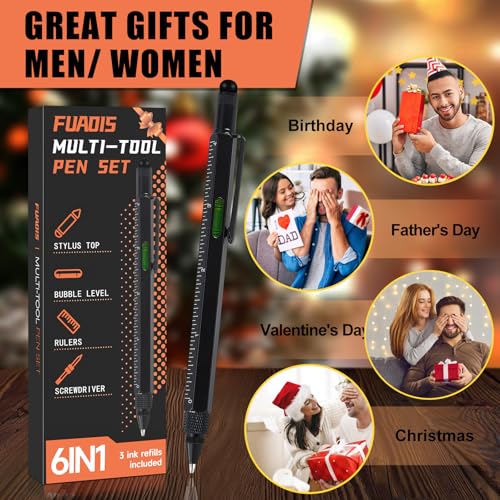 image for FUAOIS Stocking Stuffers for Adults Men, Gifts for Dad Husband Grandpa