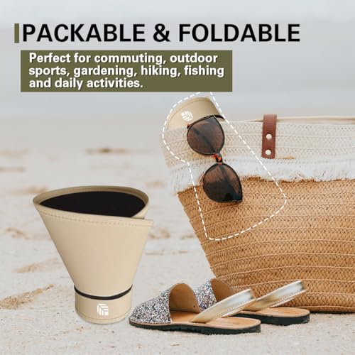 Image of Venzina UPF 50+ Sun Visor Hat for Women Ultra Wide Brim Outdoor Sun Hat UV Protection Hat Blackout Liner Design Packable Travel Hiking Hat Adjustable Elastic Closure Fashion Beach Hat