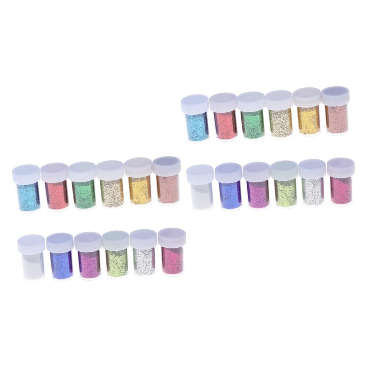 Bouteilles de paillettes colorées pour peinture or et granules loisirs créatifs enfants