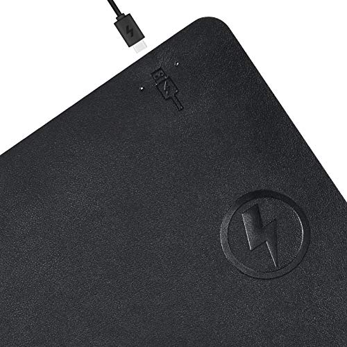 Jelison Wireless Charging Leather Desk Pad Dev & Gear