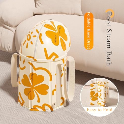Bañera plegable para pies con protección para rodilla miniatura 7