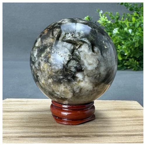 Cuarzo mineral verde de colección pulido a mano de 55mm con base para decoración exclusiva 2