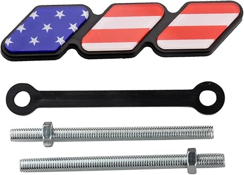 Miniatura 4 de TRD - Insignia decorativa de rejilla tricolor, emblema de diamante, compatible con Toyota 4Runner Tacoma Tundra y otras rejillas de malla o rejilla