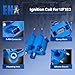 ENA Blue Ignition Coil Pack Compatible with Chrysler Dodge Jeep Eagle Plymouth Mitsubishi Neon Sebring Avenger Eclipse Voyager Stratus 2.4L 2.0L L4 8.0L 8.3L V10 Replacement for UF189 UF403 UF410