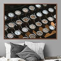 Framed Canvas Wall Art Pressed Quotes 3D Chic Inspirational Multicolor Pop Art Quotes Typography Ultra Whimsical - 16x24 inches