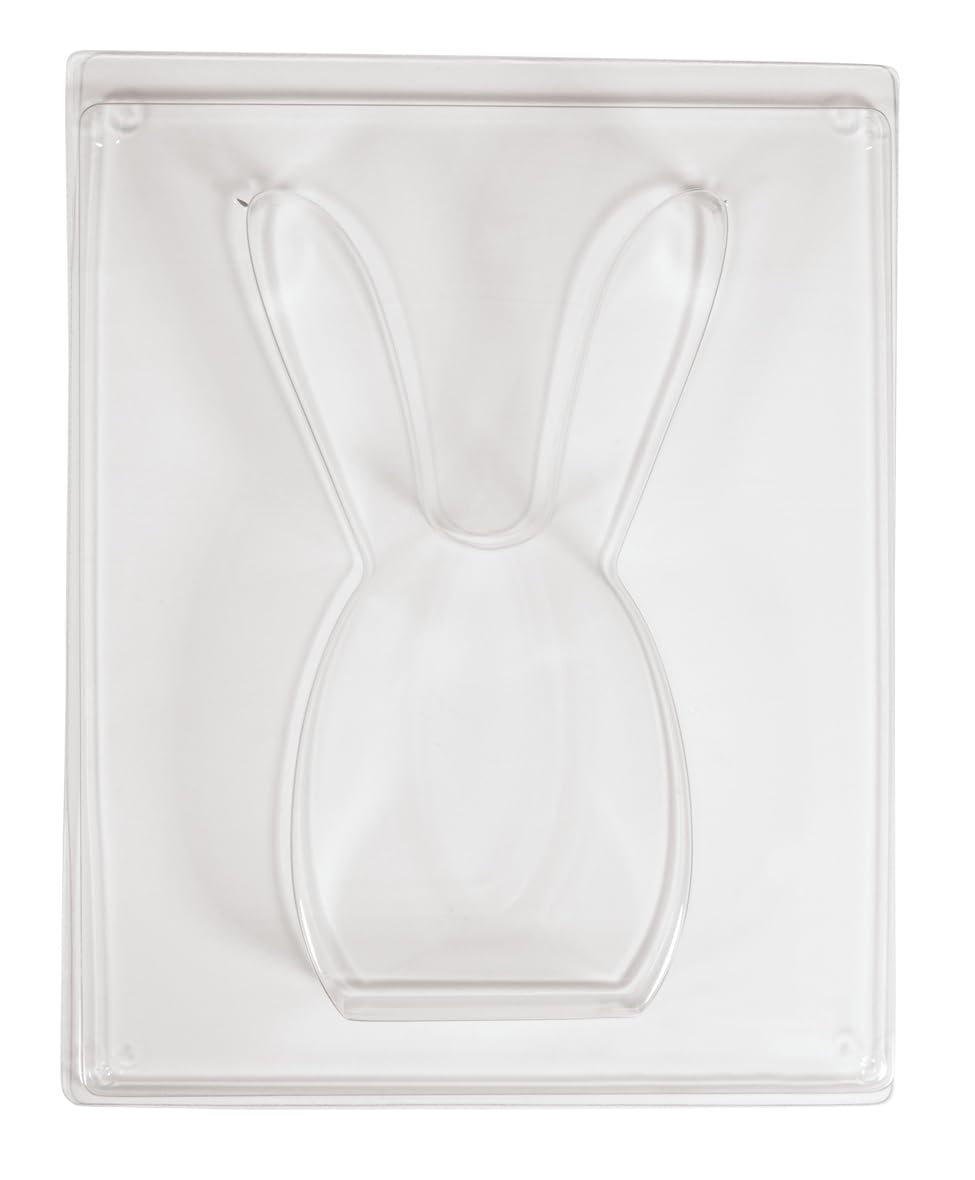 Rayher PET Casting mould Bunny, big, Motif: 10.5x18cm / depth up to 3cm, 36178000
