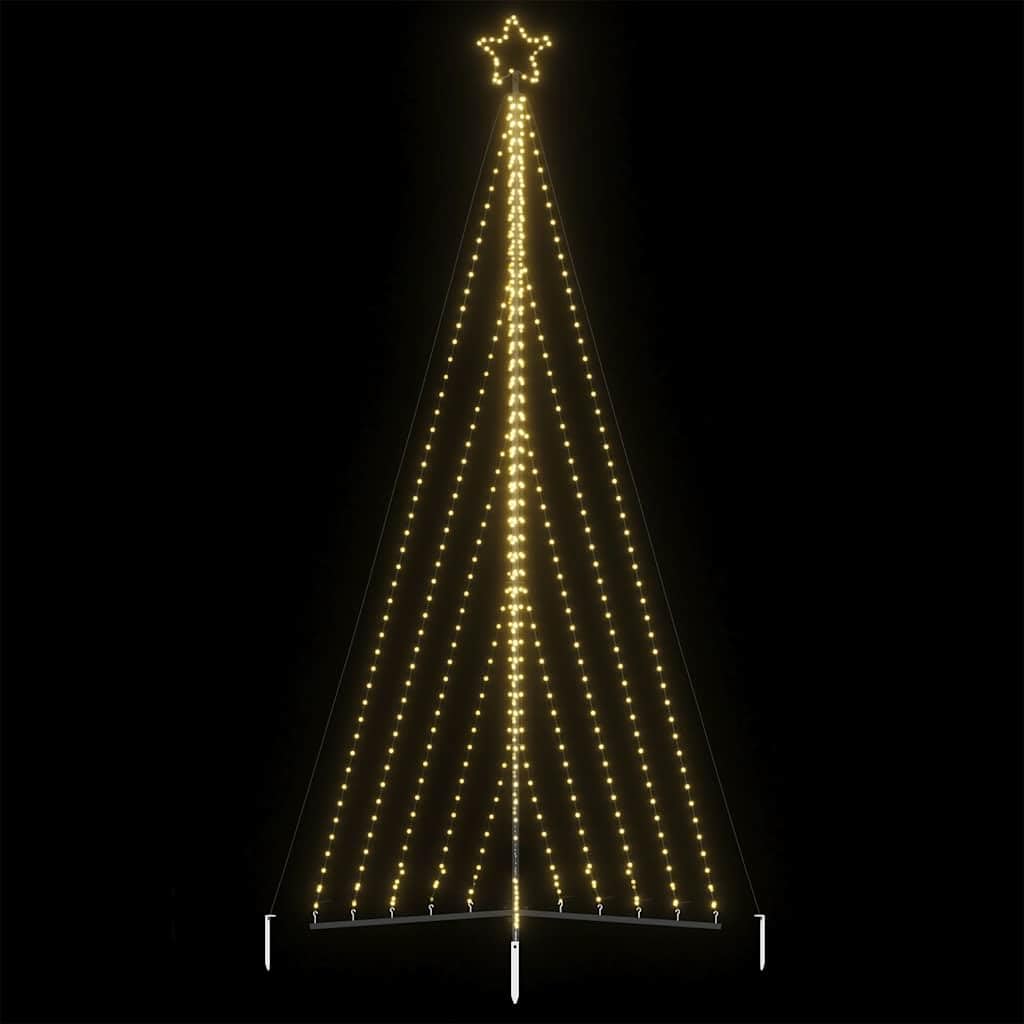 Illuminazione per Albero di Natale 570 LED Bianco Caldo 399 cm,Catene Luminose,Illuminazione Albero di Natale,Illuminazione Albero di Natale Interno e Esterno-4016440