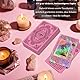 Smoostart Rosa Tarotkarten Deutsch Mit Bedeutungen, Holografische Tarotkarten Für Anfänger Mit Leitfaden, Schlüsselwörter, Element, Planet, Chakra, Ja Oder Nein, Musikalische Tonhöhe, Numerologie