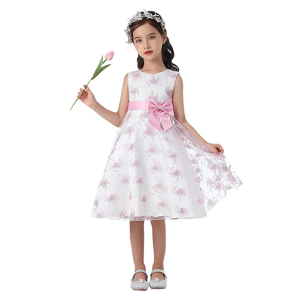Cichic Girls' Party Flower Wedding Elegant Formal Dress 2-10 Years — view 15