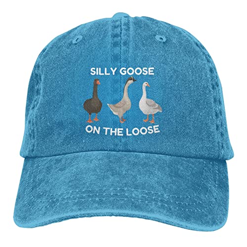 Image of Funny Silly Goose Hat Silly Goosee On The Loose Hat for Women Dad Hats Funny Hats