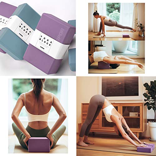 image for GYSPOR Yoga Blocks 2 Pack Set 9