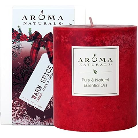 Aroma Naturals Holiday Candle Cover
