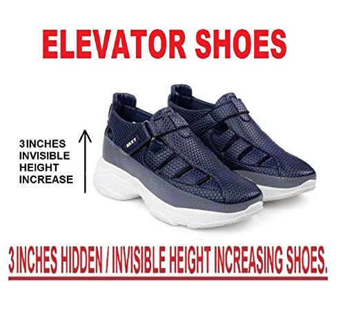 Image of BXXY Men's 3 Inch Hidden Hight Increasing Casual Outdoor Wear Sandal