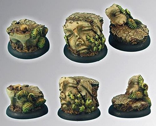 Scibor Monstrous Miniatures Ancient Ruins - 30mm Round Edge Base #1