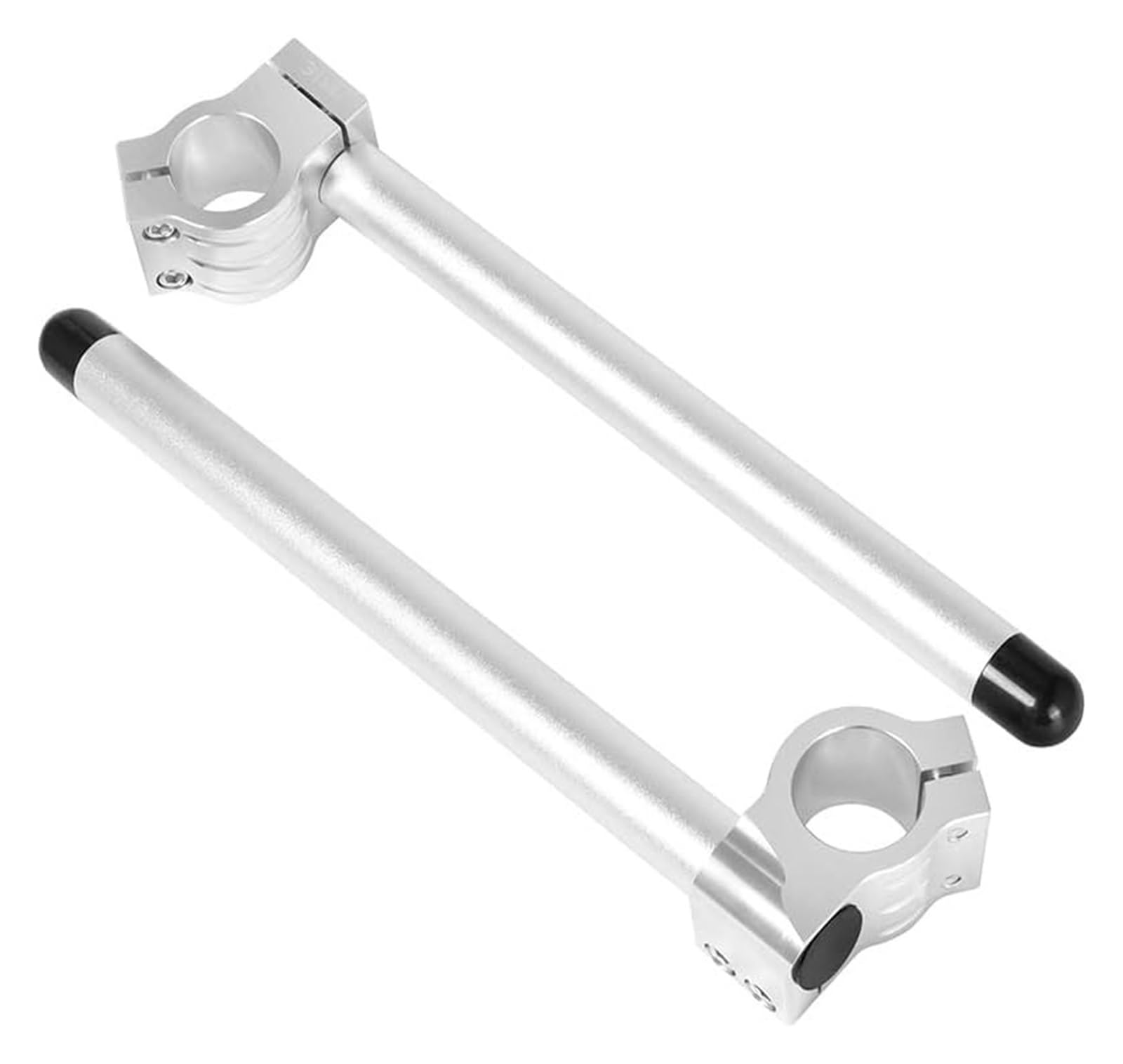 Alzas Manillar Motocicleta para Universal para H&Arley para Cromato Tubo De Horquilla Clip para Motocicleta Manillar CNC De 7/8" Manillar Aluminio con Elevación Normal 31-51 Mm(36mm)