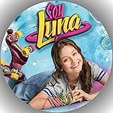  Decoración para tarta de cumpleaños Soy Luna L4