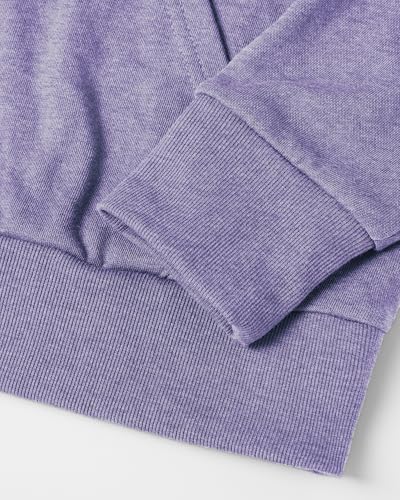 Image of GIVON Womens Casual Zip Up Hoodie Cotton Blend Soft Fabric Basic Layering Hooded Jacket with Kangaroo Pocket