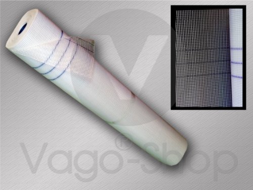Preisvergleich Produktbild Armierungsgewebe 110g / m² 5x5mm 50m² Glasfasergewebe Gewebe