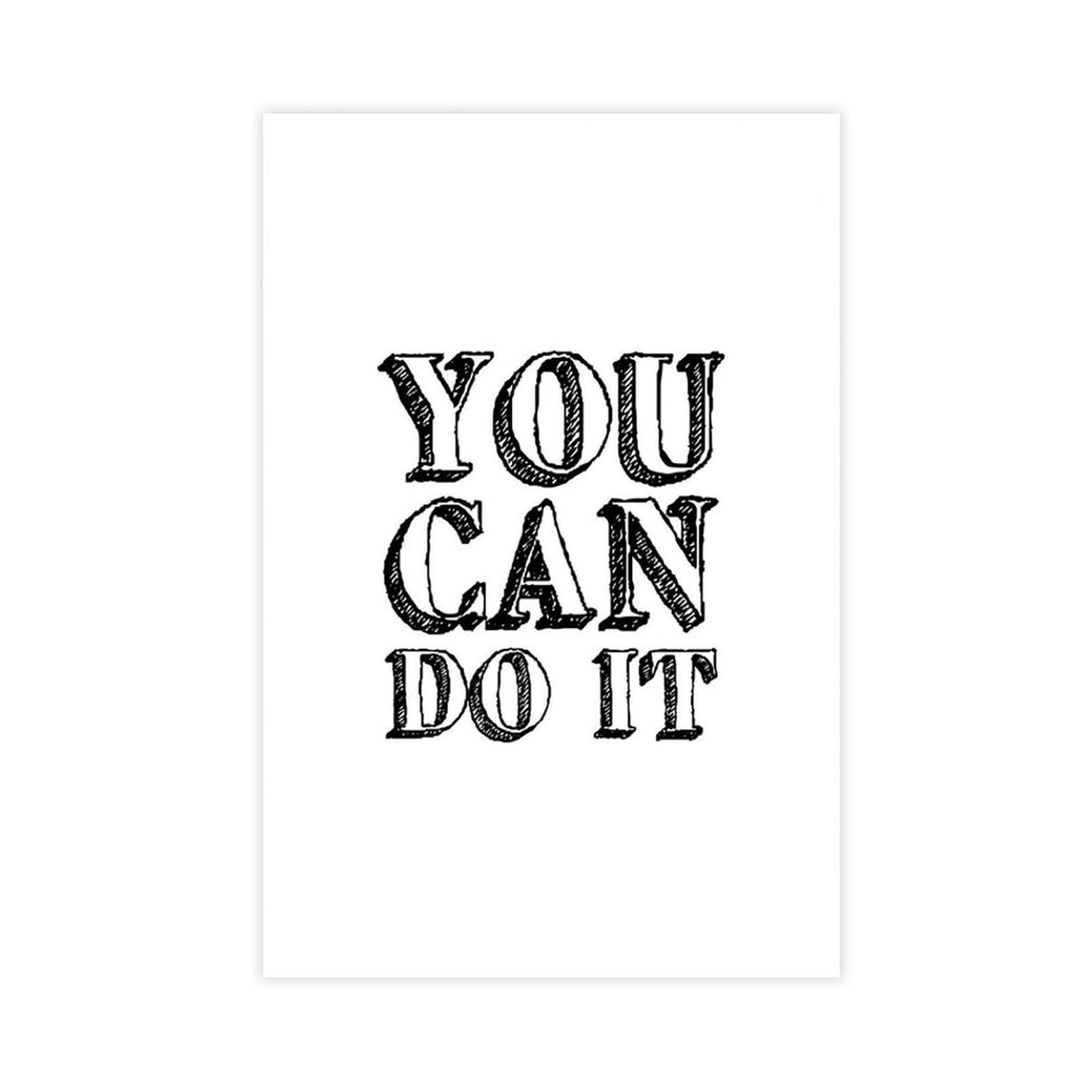 Mnyuein You Can Do It Poster Quotes