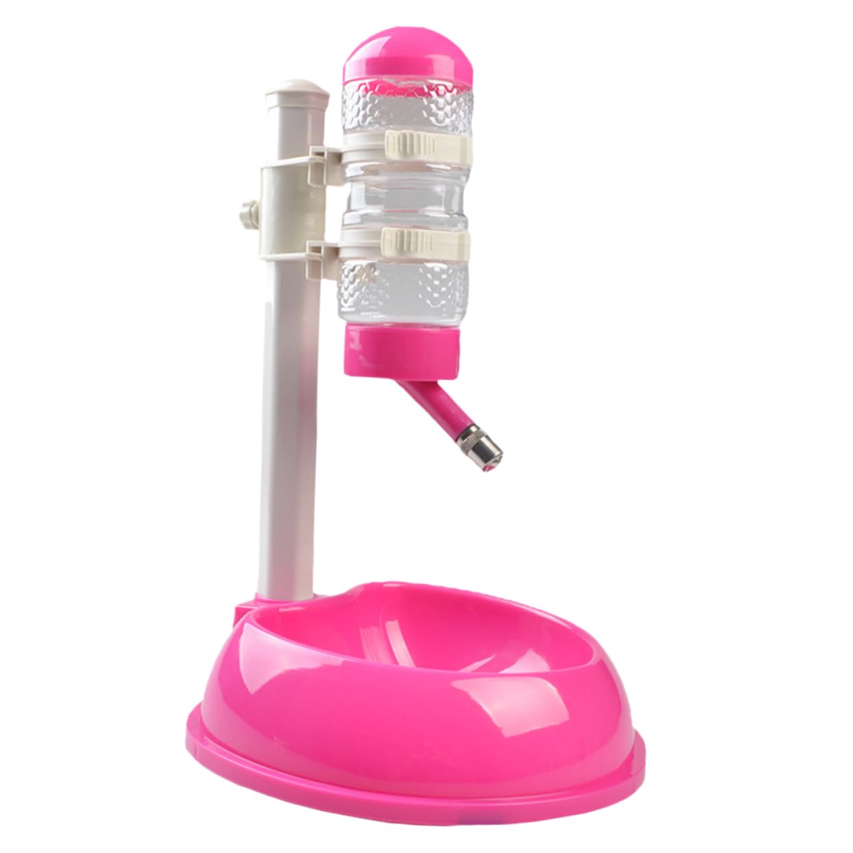 1 Pieza Dispensador Automático de Agua y Comida para Mascotas Bebedero y Comedero con Capacidad de Material Diseño Antideslizante para Perros y Gatos