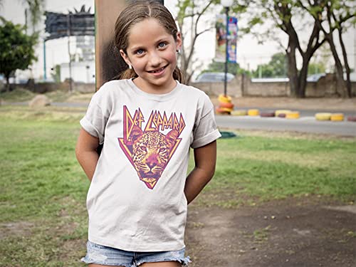 Def Leppard Rock Band Leopard Logo Toddler Short Sleeve T-Shirt Graphic Tee4