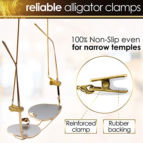 Sigonna Eyeglass Chains For Women - Metal Glasses Chain - Eyeglasses String Holder Around Neck - Eyeglass Chains Cords Necklace Strap - 3 Pcs #TOP2