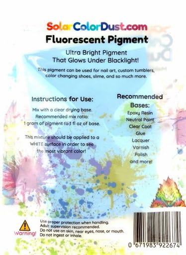 Fluorescent Pigments - Sky Blue