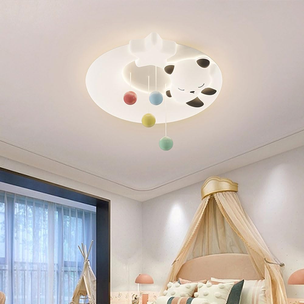 Plafonnier LED 50cm protège les yeux des enfants lumière réglable
