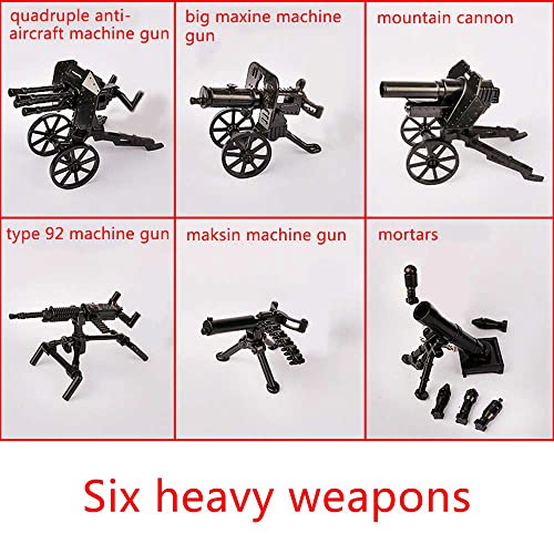 Enhana Ww2 Building Block Army Military Toy 4 Military Figures And Armor Toy Thunder Containers Command Operations Building Brick Toy Battle Sets For Kids #TOP7