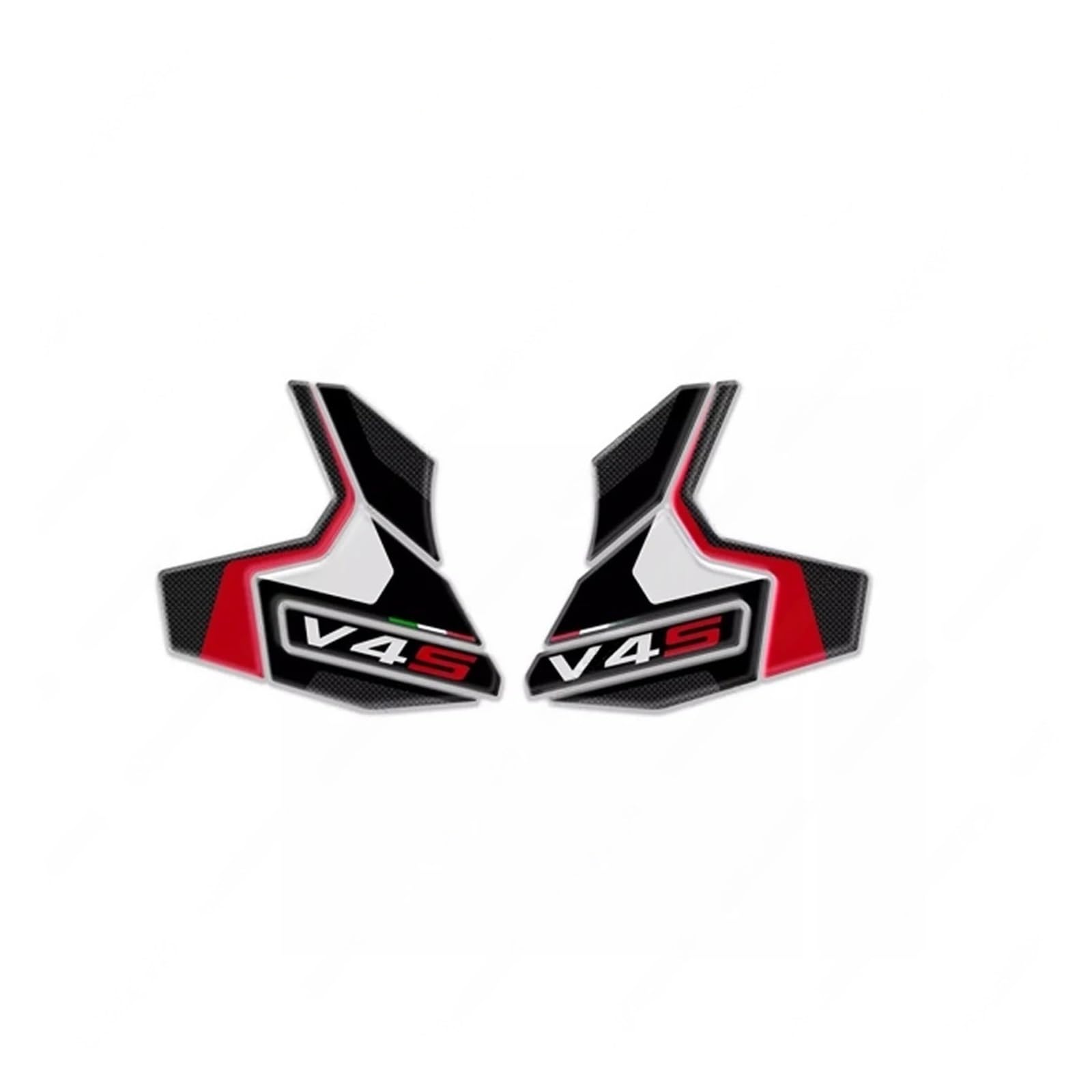 for Duc&ati for Multistrada V4 S Edition Resin Sticker Motorcycle Side Tank Pad Protection Waterproof Decorative Decal Fuel Tank Pads Motorcycle