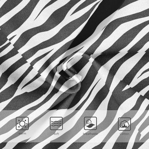 Little Girls' Soft Cotton Underwear Kids Breathable Comfort Zebra Print Panties Briefs Toddler3