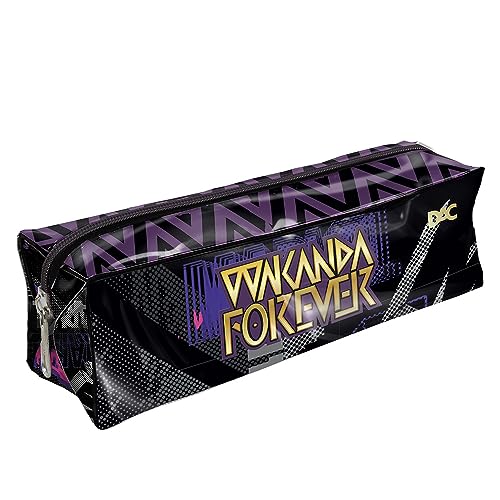 Estojo Médio PVC Cristal - Pantera Negra